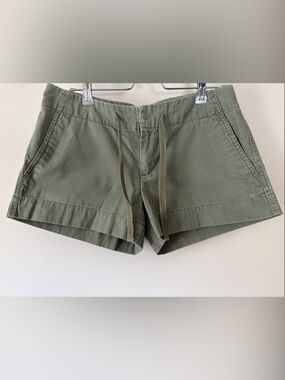 GAP Olive Green Women's Casual Drawstring Shorts